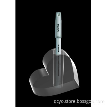 heart shape acrylic pen box